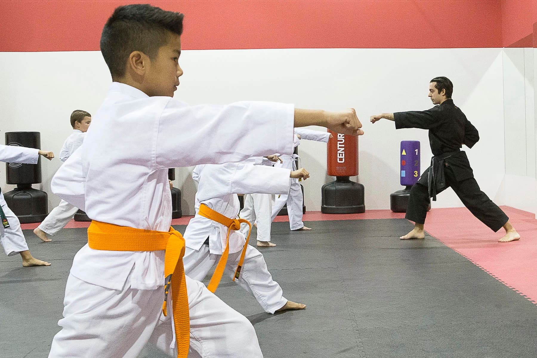 Kids karate class in Mississauga